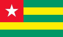 Flag image of Togo