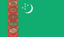 Flag image of Turkmenistan